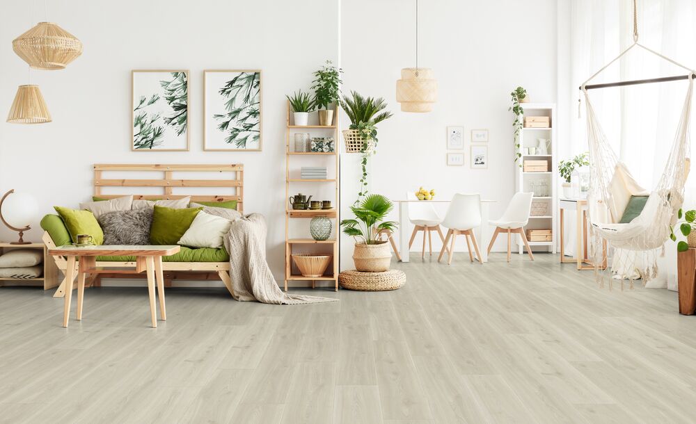 Pris pr pakke EUROWOOD PURUS laminatgulve Köd Tölgy